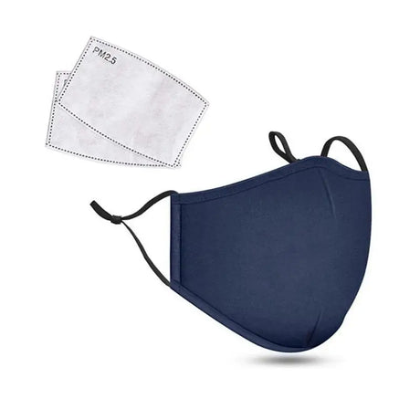 PM2.5 Anti Dust Mask Activated Carbon Filter Masks Windproof Mouth-muffle Proof Flu Face Masks With Filters - V.I.P Digital Presence