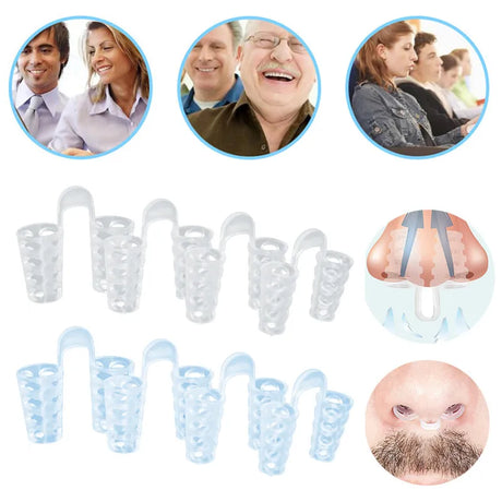 Anti Snore Apnea Nose Clip Anti-Snoring Breathe Aid Stop Snore Device Sleeping Aid Equipment Stop Snoring - V.I.P Digital Presence