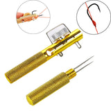 Full Metal Fishing Hook Knotting Tool & Tie Hook Loop Making Device & Hooks Decoupling remover Carp Fishing Accessory - V.I.P Digital Presence