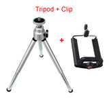 Mini trípode de aluminio + clip