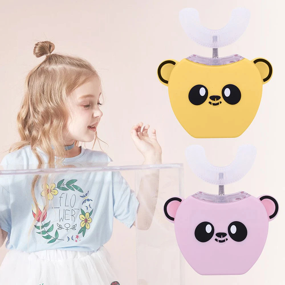 Smart U 360 Degrees Kids Sonic Electric Toothbrush Music Silicon Automatic Ultrasonic Teeth Tooth Brush Cartoon Pattern Children - V.I.P Digital Presence