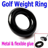 1PC Golf Weight Ring 150g Black red Round Weight Power Swing Ring for Golf Clubs Warm up Aid For Training Golf Accessories - V.I.P Digital Presence