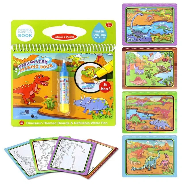 8 styles Magic Water Drawing Book Coloring Doodle - V.I.P Digital Presence