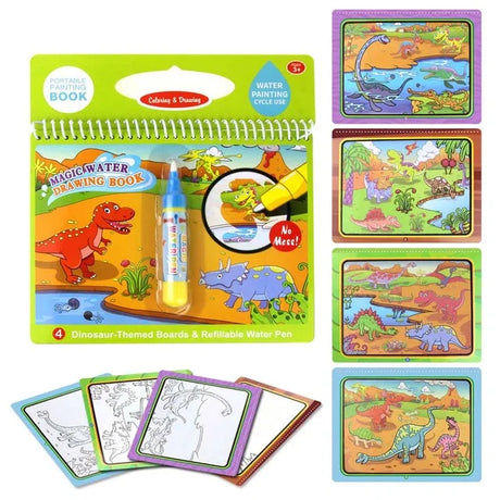 8 styles Magic Water Drawing Book Coloring Doodle - V.I.P Digital Presence