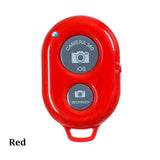 Obturador de control remoto para cámara de teléfono inteligente con Bluetooth inalámbrico para palo de selfie, monopié compatible con Android, iOS, iPhone X y iPhone 8.