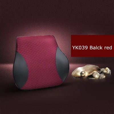 1PCS memory foam cute car seat headrest pillow solid for the neck rest waist back support cushion set pillows auto accessories - V.I.P Digital Presence