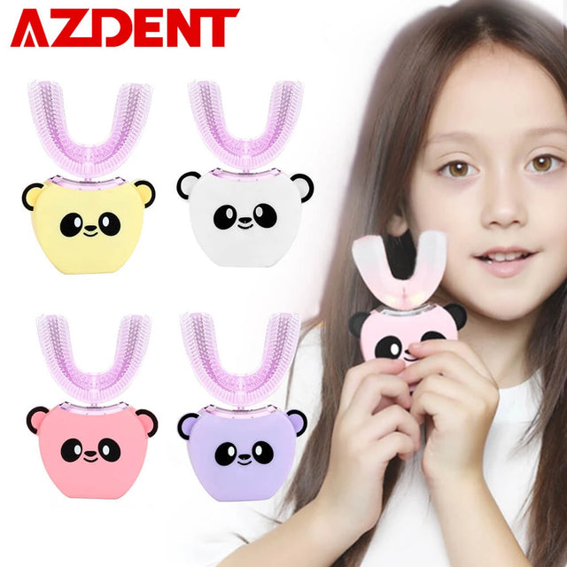 Smart U 360 Degrees Kids Sonic Electric Toothbrush Music Silicon Automatic Ultrasonic Teeth Tooth Brush Cartoon Pattern Children - V.I.P Digital Presence
