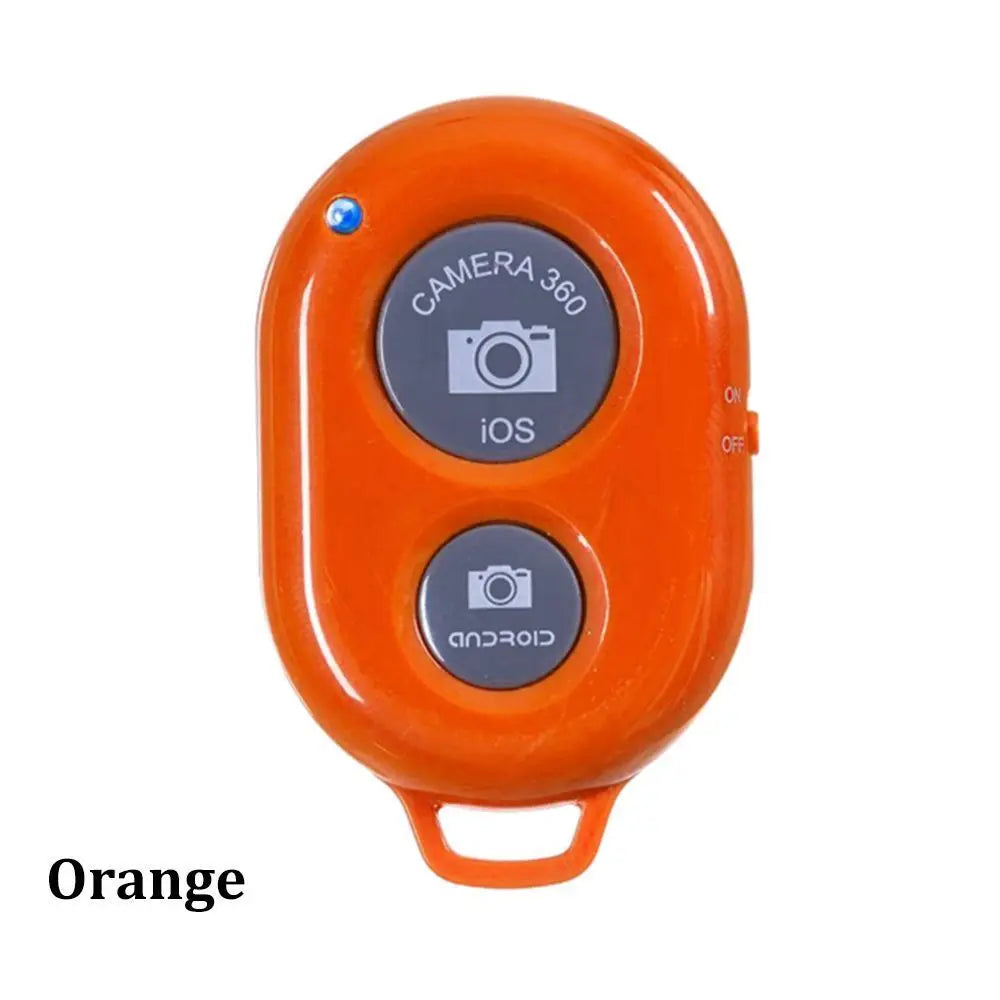 Obturador de control remoto para cámara de teléfono inteligente con Bluetooth inalámbrico para palo de selfie, monopié compatible con Android, iOS, iPhone X y iPhone 8.