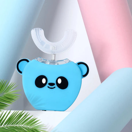 Smart U 360 Degrees Kids Sonic Electric Toothbrush Music Silicon Automatic Ultrasonic Teeth Tooth Brush Cartoon Pattern Children - V.I.P Digital Presence