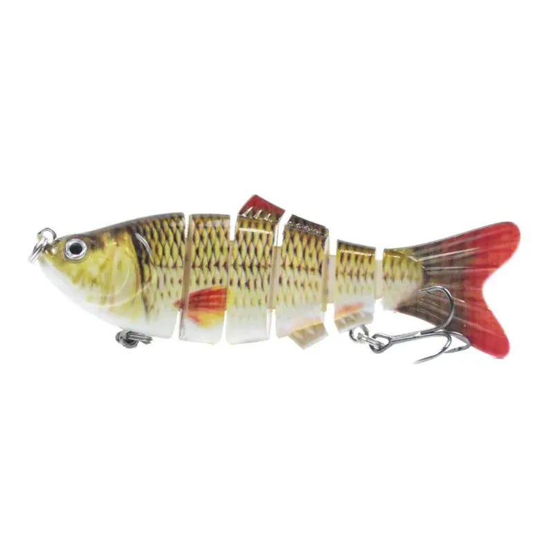 10cm 16.5g Multi-section Lure With Ring Beads Simulation Luya Multi-section Lure Submerged Bionic 6-section Lure - V.I.P Digital Presence