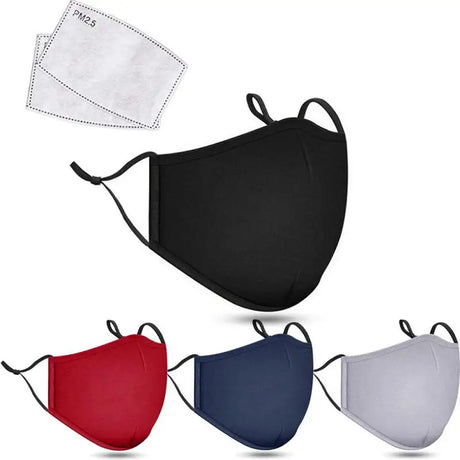 PM2.5 Anti Dust Mask Activated Carbon Filter Masks Windproof Mouth-muffle Proof Flu Face Masks With Filters - V.I.P Digital Presence