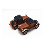 A9 Retro Classic Car Bluetooth Speaker Wood Grain Wireless Subwoofer - V.I.P Digital Presence