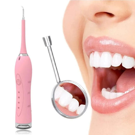 Electric Tartar Remover Tartar Ultrasonic Whitening USB Rechargeable Tooth Cleaner Portable Household Dental Calculus Remover - V.I.P Digital Presence