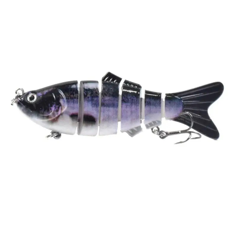10cm 16.5g Multi-section Lure With Ring Beads Simulation Luya Multi-section Lure Submerged Bionic 6-section Lure - V.I.P Digital Presence