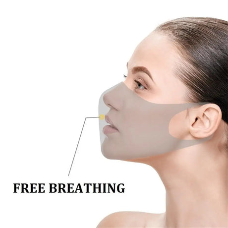1PC Mouth Mask PM2.5 Anti Haze Black Dust Mask Nose Filter Windproof Muffle Bacteria Fabric Cloth Respirator Face Care - V.I.P Digital Presence