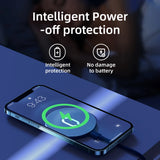 Cargador inalámbrico magnético para iPhone 12 Pro Max Mini de 15 W, cargador rápido para iPhone 11 XS X, cargador inalámbrico
