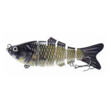10cm 16.5g Multi-section Lure With Ring Beads Simulation Luya Multi-section Lure Submerged Bionic 6-section Lure - V.I.P Digital Presence