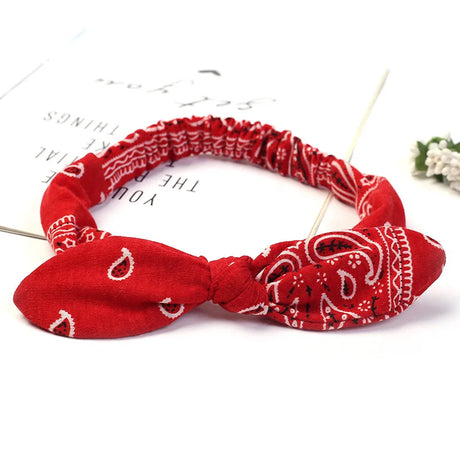 New Women Suede Soft Solid Print Headbands Vintage Cross Knot Elastic Hairbands Bandanas Girls Hair Bands Hair Accessories - V.I.P Digital Presence