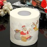 Christmas Pattern Printing Roll Toilet Paper Household  Tissue Bathroom Web Q0KD - V.I.P Digital Presence