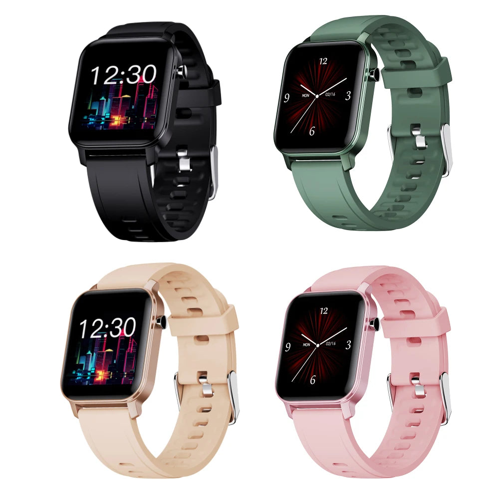 Nuevo reloj inteligente para hombres y mujeres, electrónico, inteligente para Android e iOS, reloj inteligente resistente al agua para Xiaomi y Huawei. 