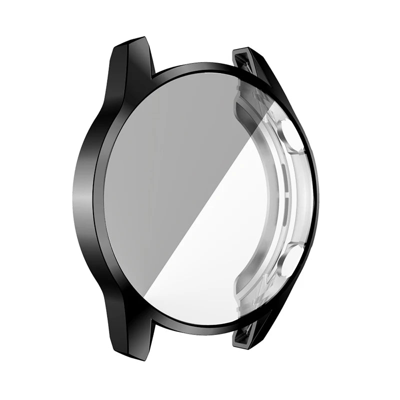 Funda de TPU para Huawei Watch GT 2 de 46 mm, correa para Watch GT/GT2 de 46 mm, protector de pantalla envolvente suave. 