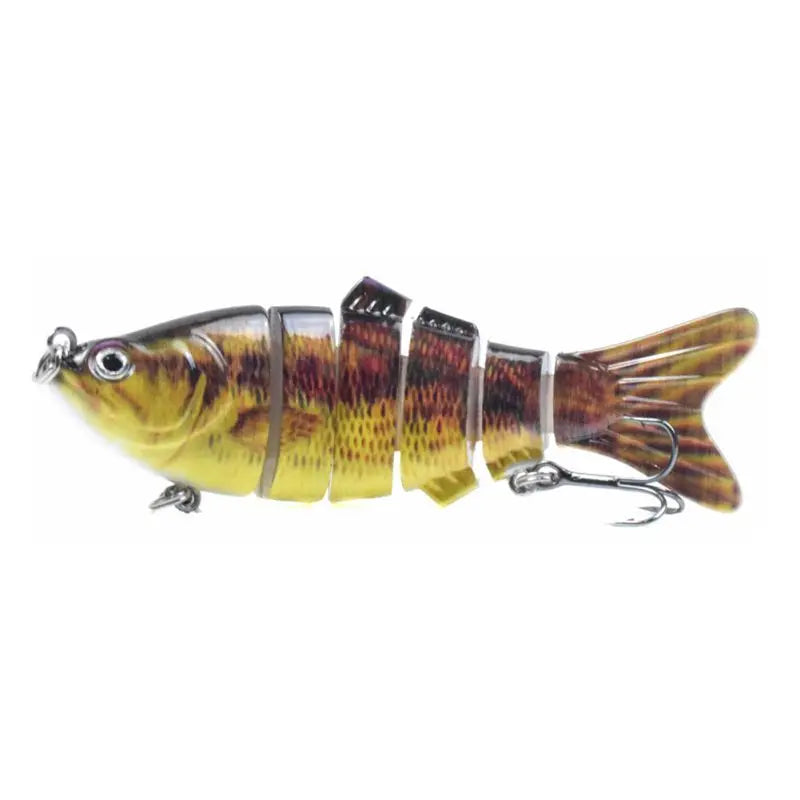 10cm 16.5g Multi-section Lure With Ring Beads Simulation Luya Multi-section Lure Submerged Bionic 6-section Lure - V.I.P Digital Presence