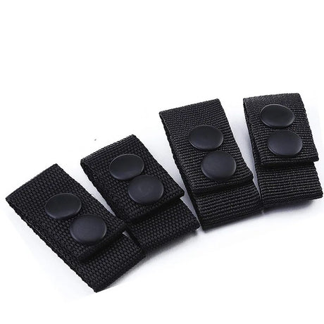 4Pcs/Set Tactical Belt Buckle Police Military Accessory Double Snaps Nylon Tactical Belt Loop Holder Keeper - V.I.P Digital Presence