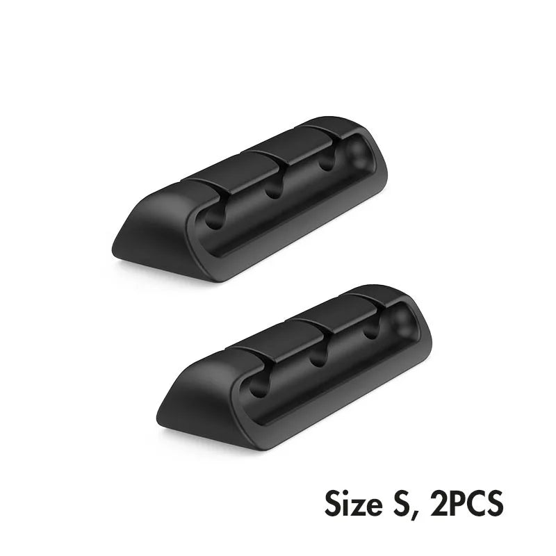 Organizador de cables de escritorio, cable de datos, hebilla fija, dispositivo de carga USB, enrollador de cables, concentrador de cables para auriculares