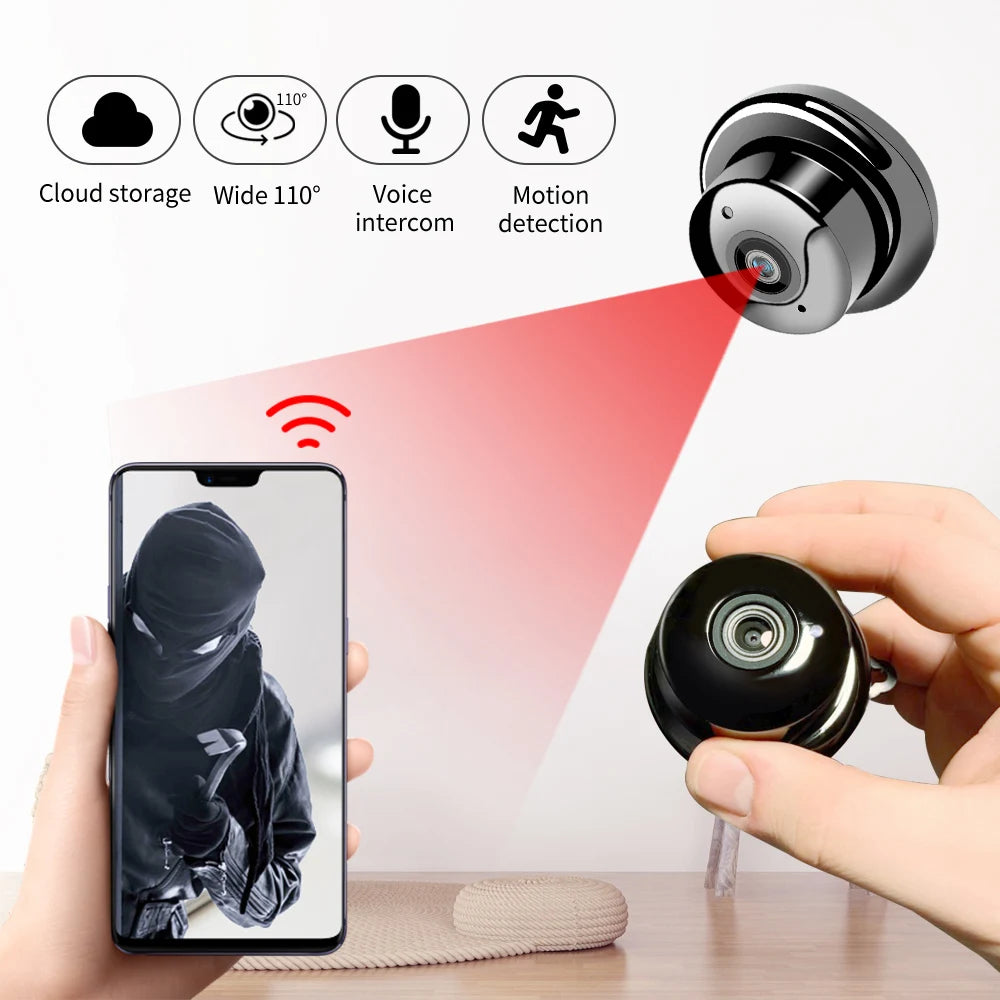 1080P Wireless Mini WiFi Camera Home Security Camera IP CCTV Surveillance IR Night Vision Motion Detect Baby Monitor P2P - V.I.P Digital Presence