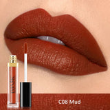 IMAGIC Waterproof Lip Gloss Matte Liquid Lipstick Matte Lipstick Lipkit Cosmetics Makeup Nude 12color - V.I.P Digital Presence