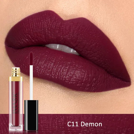 IMAGIC Waterproof Lip Gloss Matte Liquid Lipstick Matte Lipstick Lipkit Cosmetics Makeup Nude 12color - V.I.P Digital Presence