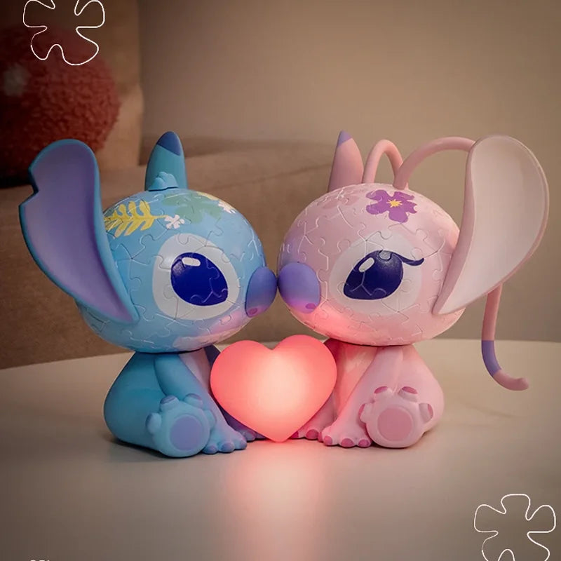 Stitch heart Lamp