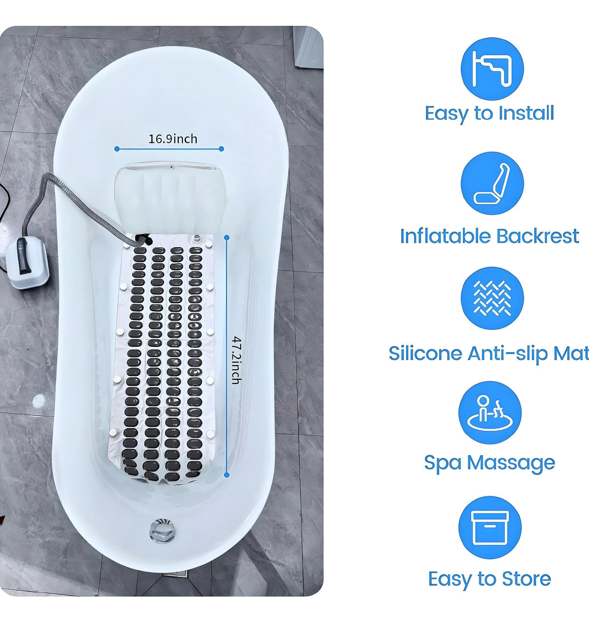 AquaEase Spa Mat