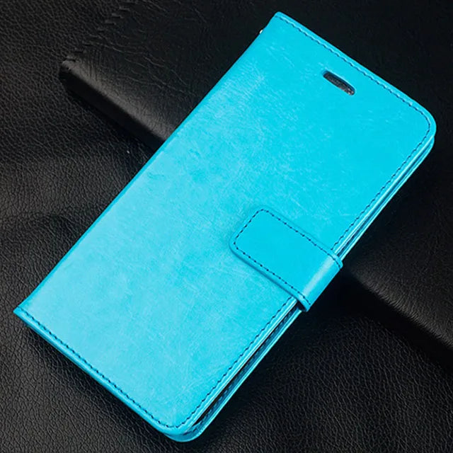 Wallet Stand PU Flip Leather Case For Honor 7C Pro Case On Honor 7A 7 A DUA-L22 Phone Case
