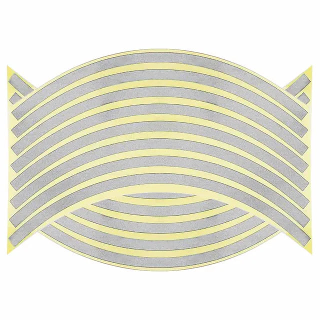 16 Pcs Strips Wheel Stickers And Decals 18 Reflective Rim Tape Bike Motorcycle Car Tape 5 Colors Car Styling - V.I.P Digital Presence