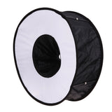 Softbox de anillo SpeedLite Softbox Flash Light 45cm Difusor plegable Anillo Speedlight Softbox 