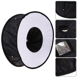 Softbox de anillo SpeedLite Softbox Flash Light 45cm Difusor plegable Anillo Speedlight Softbox 