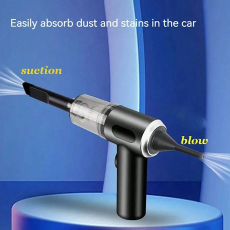 3 In 1 Integrated Suction And Blowing Vacuum Combination Vacuum Cleaner USB Charging Small Car Household Vacuum Cleaner - V.I.P Digital Presence