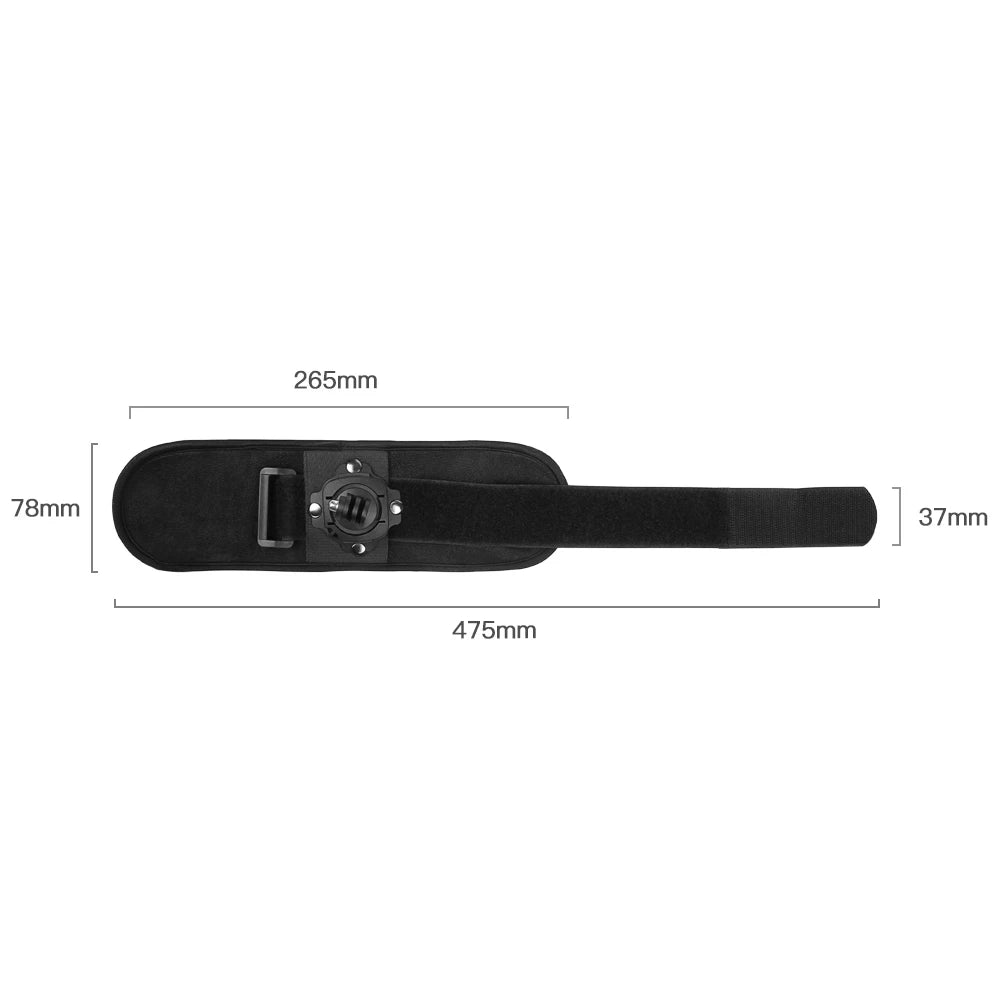 Correa de muñeca con rotación de 360 ​​grados para GoPro Hero 7, 5, 6, 4 Session, Xiaomi Yi 4K Lite, SJ4000, H9, accesorio para Go Pro