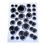 1Pcs Car Stickers 3D Bullet Hole Funny Decal Car-covers Motorcycle Scratch Realistic Bullet Hole Waterproof Stickers - V.I.P Digital Presence