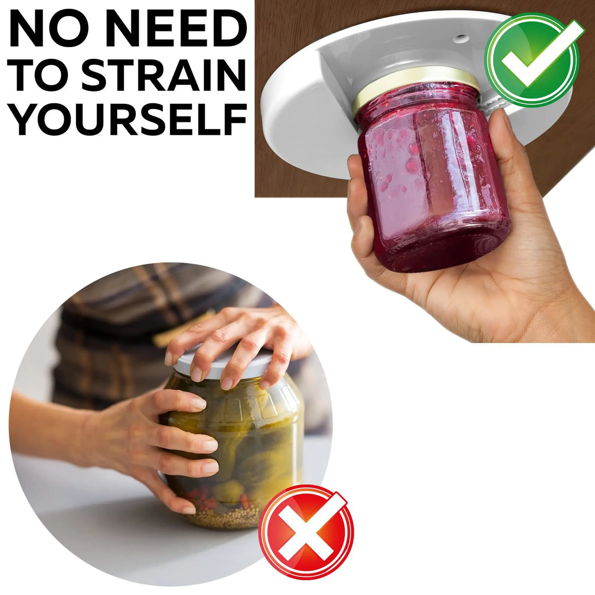 Strong grip Jar Opener