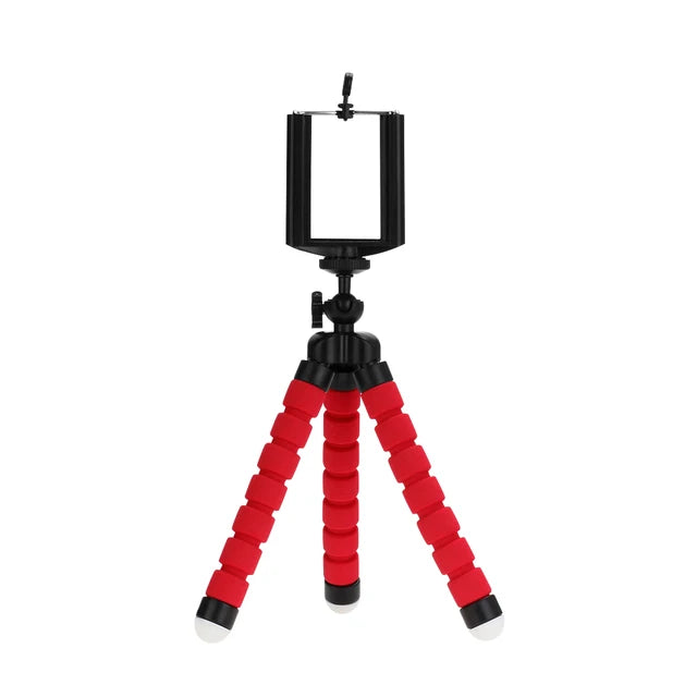 Trípodes trípode para teléfono Soporte para cámara móvil Clip para teléfono inteligente Monopod trípode soporte pulpo mini trípode para teléfono