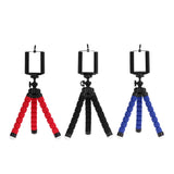 Trípodes trípode para teléfono Soporte para cámara móvil Clip para teléfono inteligente Monopod trípode soporte pulpo mini trípode para teléfono