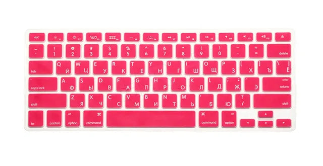 US Russian Keyboard Stickers Covers 2pcs Letters Film Protector for Macbook Air 13 Pro Retina 13 15 Laptop Skin for Mac book - V.I.P Digital Presence