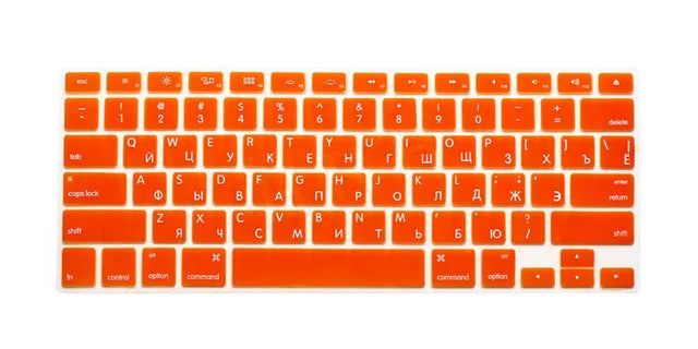 US Russian Keyboard Stickers Covers 2pcs Letters Film Protector for Macbook Air 13 Pro Retina 13 15 Laptop Skin for Mac book - V.I.P Digital Presence