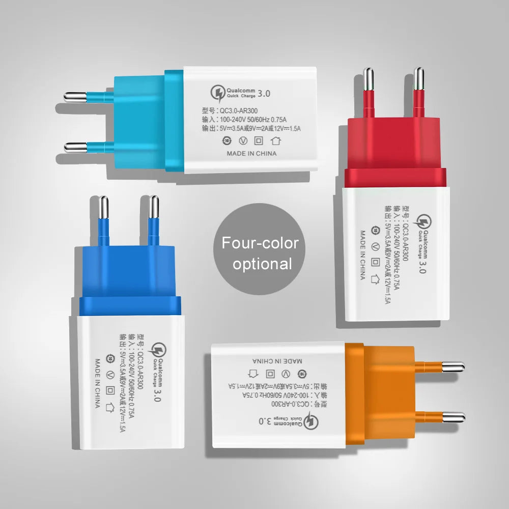 USB Charger Quick Charge 3.0 Mobile Phone Charger for iPhone Fast Charger Adapter - V.I.P Digital Presence