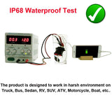 Car Charger USB Vehicle DC12V-24V Waterproof Dual USB Charger 2 Port Power Socket 5V 2.1A/1A car-charger - V.I.P Digital Presence