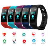 Y5 Bluetooth Smart Bracelet Heart Rate activity fitness tracker Blood Pressure Sport Band Electronic Wristband For Women Men - V.I.P Digital Presence