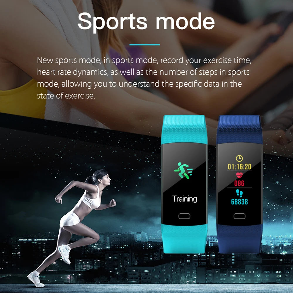 Y5 Bluetooth Smart Bracelet Heart Rate activity fitness tracker Blood Pressure Sport Band Electronic Wristband For Women Men - V.I.P Digital Presence