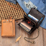 Anti-Magnetic Men's Wallet Leather Zipper Wallet Large Capacity Multi-Card Coin Pocket - V.I.P Digital Presence